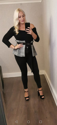 Peplum belts